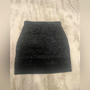 NWT textured black Skirt Black Skirt Size M